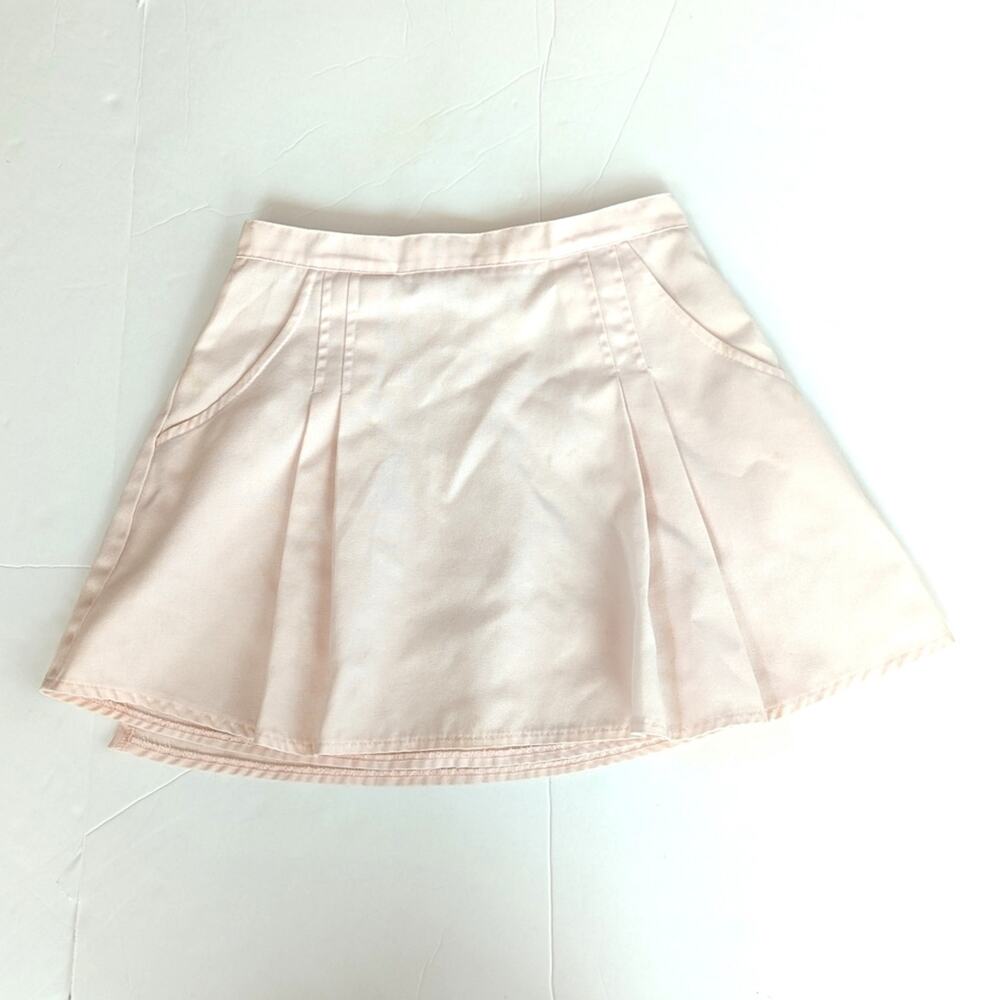 Vtg Elita Pink Mini Skirt 3 Girly Preppy
